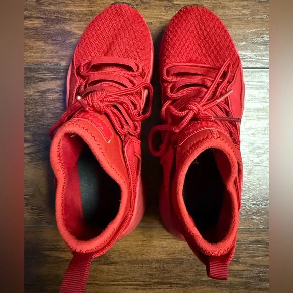 Nike Air Jordan Formula 23 Gym Shoes Youth Size 5.5Y October Red - Picture 8 of 10